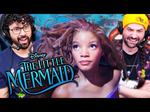 THE LITTLE MERMAID TRAILER REACTION!! Halle Bailey | Disney | Official Trailer 2023