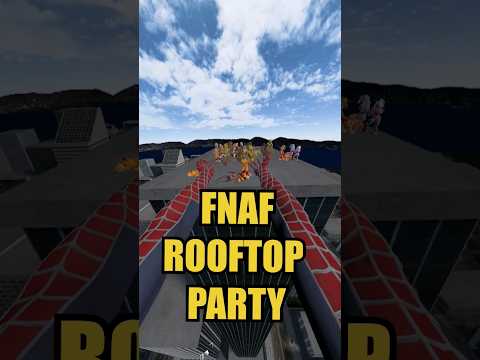 Spider-Man VR FNAF ROOFTOP PARTY #vr #virtualreality #spiderman #gaming