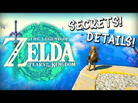 7 HUGE Secrets/Details in The NEW Zelda: Tears of The Kingdom Trailer!