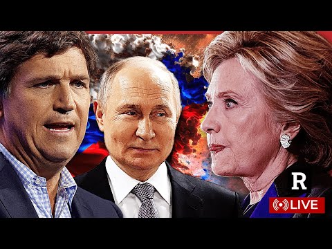 BREAKING! Hillary Clinton and Deep State TERRIFIED over Tucker Carlson&#039;s Putin Interview | Redacted