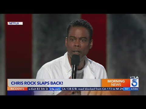 Chris Rock slaps back at Will Smith, Jada Pinkett Smith in Netflix special
