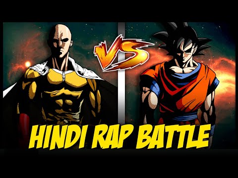 Goku Vs Saitama Hindi Rap Battle By Dikz | Hindi Anime Rap | One Punch Man Vs Dbz AMV