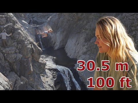 100 ft Death Dive - Women&#039;s WORLD RECORD
