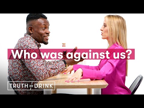 &#039;Love is Blind&#039; Couples Play Truth or Drink (Spoilers!) | Cut