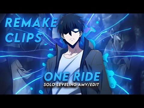 One More Ride | Sung Jin Woo Solo Leveling AMV @6ft3 Remake clips