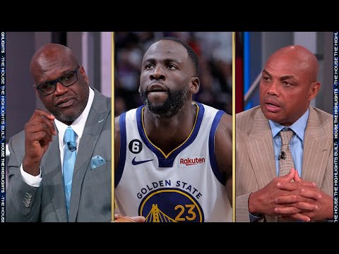 Inside the NBA discuss Draymond Green Suspension for Game 3 - Kings vs Warriors | 2023 NBA Playoffs