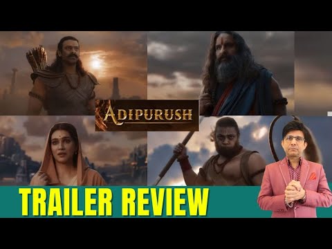 Adipurush Movie Trailer Review |KRK | #krkreview #krk #latestreviews #bollywood #adipurush #prabhas