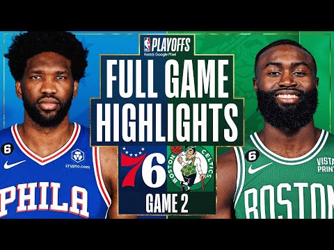 #3 76ERS at #2 CELTICS | FULL GAME 2 HIGHLIGHTS | May 3, 2023