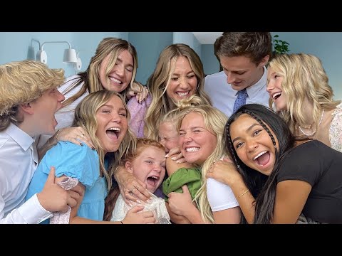 TELLING my 16 SIBLINGS that I&#039;m PREGNANT!!!