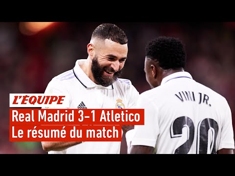 Le Real Madrid et Benzema renversent l&#039;Atletico : le résumé du quart de finale de Coupe du Roi