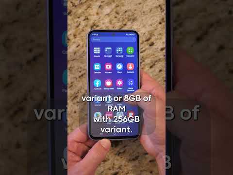 Unboxing the Samsung Galaxy A54