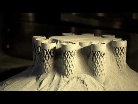 Amazing Technology! Mass Production Process of Making Metal Ballpoint Pens with a 3D Printer.