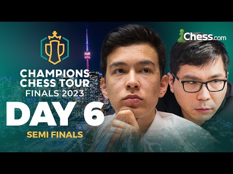 Champions Chess Tour Finals 2023 Semis Day 2 | Can Fabiano &amp; Wesley Comeback vs. Magnus &amp; Nodirbek?