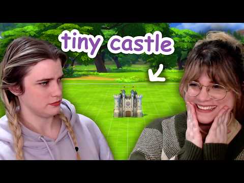 we made a tiny house but its a CASTLE