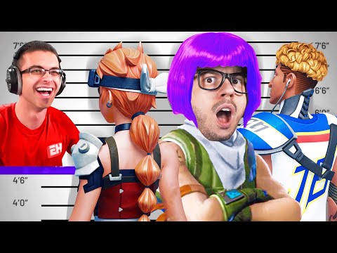 I Went UNDERCOVER in Nick Eh 30&#039;s Fortnite Game!