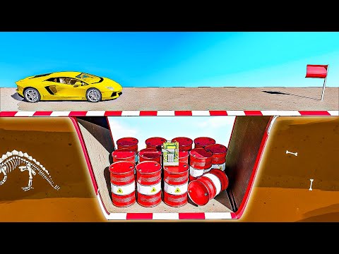 Testing cars vs secret traps in GTA 5