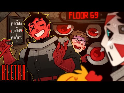 THIS CREEPY NEW GAME IS LETHAL COMPANY...IN AN ELEVATOR TO HELL! | Kletka