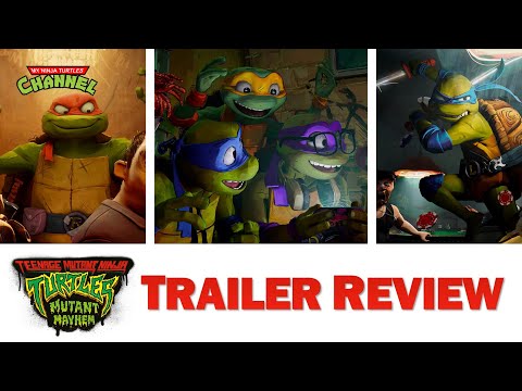TMNT Mutant Mayhem Trailer Review (Teenage Mutant Ninja Turtles Movie Trailer Reaction Breakdown)
