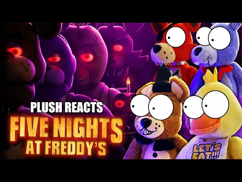 FNAF Hex Plushies React To: Five Nights at Freddy&#039;s Movie Trailer!