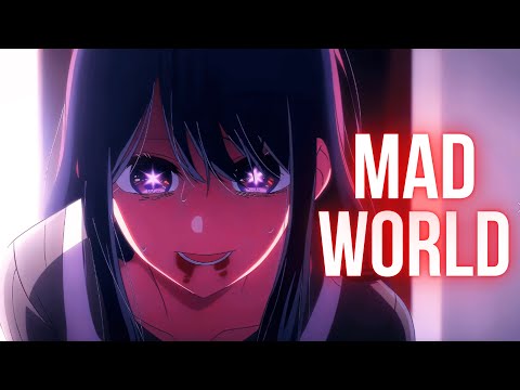 Nightcore - Mad World (Lyrics) (AMV)