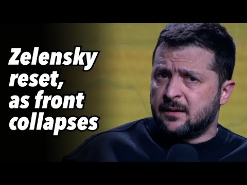 Zelensky reset, as front collapses