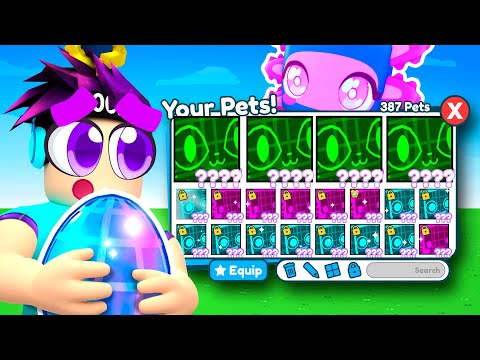 The *LUCKIEST* Spot To Hatch Exclusive Eggs in Pet Sim X!