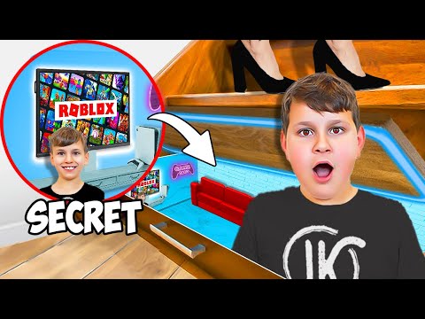 WE BUILT a SECRET GAMING ROOM to hide from our SISTERS!