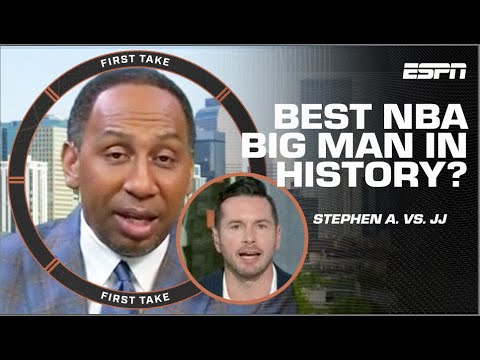 Stephen A. &amp; JJ Redick DEBATE if Nikola Jokic is the BEST big man in NBA history | First Take