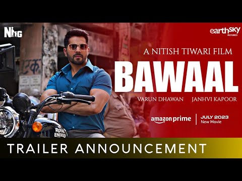 BAWAAL Official trailer : Release date | Varun Dhawan | Janhavi kapoor | Bawaal movie trailer