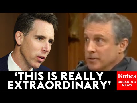 WATCH: Josh Hawley Grills Judicial Nominee Over Biden Admin And Big Tech Censorship Collaboration