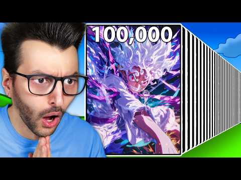 We Opened 100,000 Anime Card Packs in Roblox To Battle