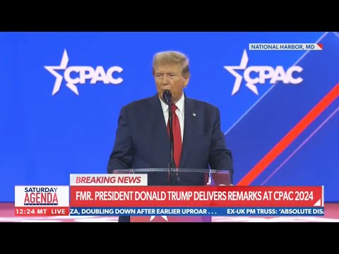 OOPS: Trump endorses Biden in confused CPAC speech gone wrong
