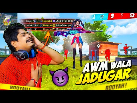BEST INDIAN AWM PLAYER My Opponent😱 Kya Khelta Hai - Free Fire Max