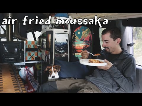Van Life Adventures Way Up North - Air Fried Moussaka