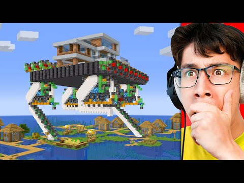 Why I Built a Walking Secret Base in Minecraft…