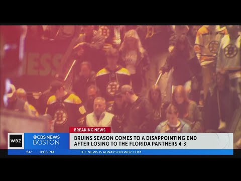 Bruins fans devastated after Bruins&#039; OT loss to Panthers in playoffs