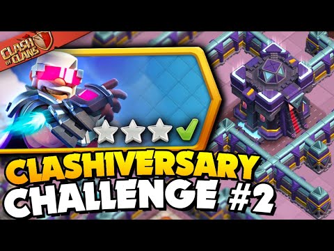 Easily 3 Star Clashiversary Challenge #2 (Clash of Clans)