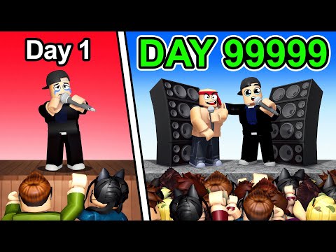 Spending Robux To Become a Rapper