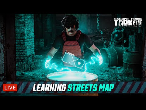 🔴LIVE - TARKOV - LEVEL 15 - LEARNING STREETS MAP