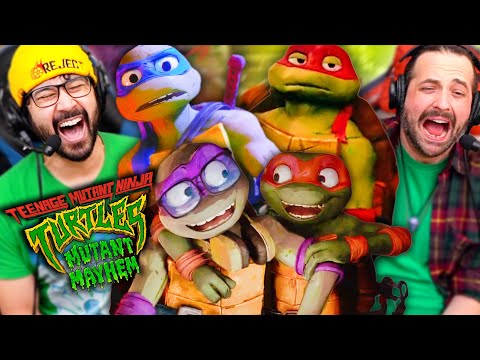 TEENAGE MUTANT NINJA TURTLES: Mutant Mayhem Teaser TRAILER REACTION!! (TMNT)