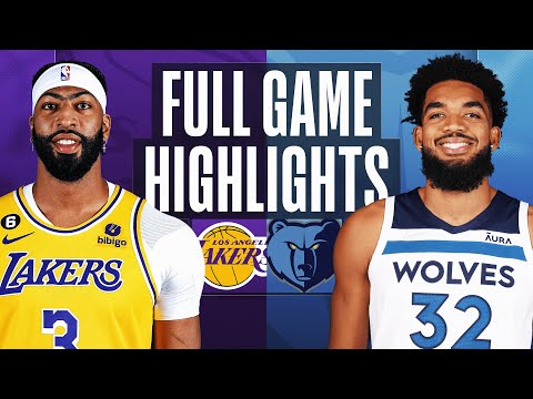 LAKERS at TIMBERWOLVES | FULL GAME HIGHLIGHTS | March 31, 2023