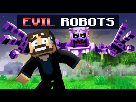 Evil Robots in Minecraft
