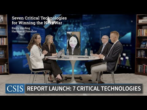Report Launch: Seven Critical Technologies for Winning the Next War
