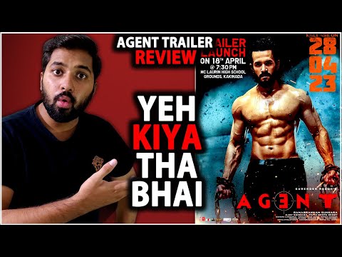 Agent Trailer Review | Agent Trailer Hindi Review | Agent Official Trailer Reaction | Akhil Akkineni