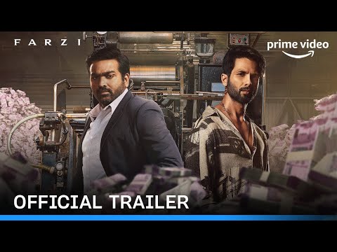 FARZI - Official Trailer | Raj &amp; DK | Shahid, Sethupathi, Kay Kay, Raashii | Prime Video India