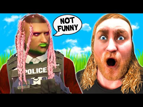 WE STOLE THE ADMIN CAR... GTA 5 RP