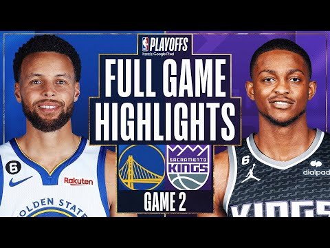 #6 WARRIORS at #3 KINGS | FULL GAME 2 HIGHLIGHTS | April 17, 2023