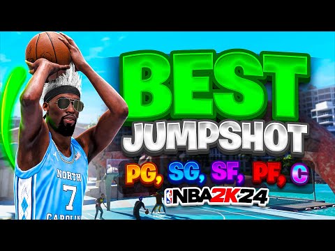 BEST JUMPSHOTS for EVERY BUILD IN NBA 2K24! 100% GREENLIGHT FASTEST JUMPSHOT &amp; BEST SHOOTING TIPS!