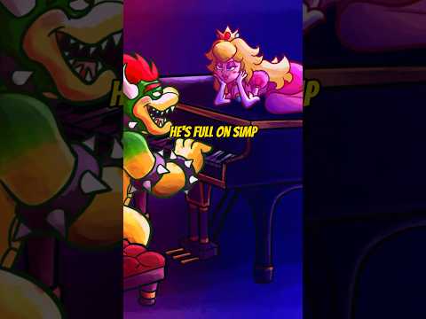 Mario vs Bowser! EPIC BATTLE FOR PEACH’s LOVE #supermario #mariomovie #nintendo #princesspeach #rizz