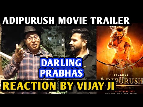 Adipurush Movie Trailer Reaction | By Vijay Ji | Prabhas | Kriti Sanon | Saif Ali Khan | Om Raut